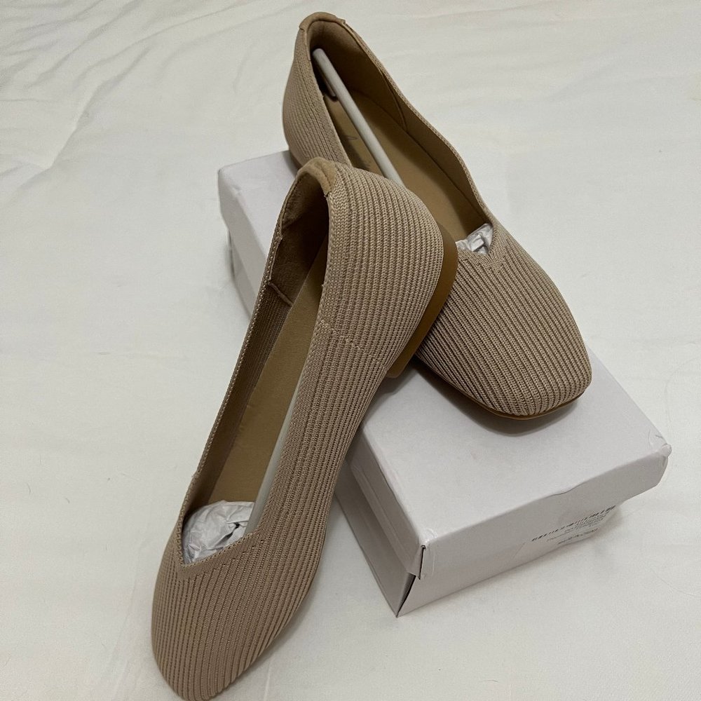 NWT Knit Ballet Flats